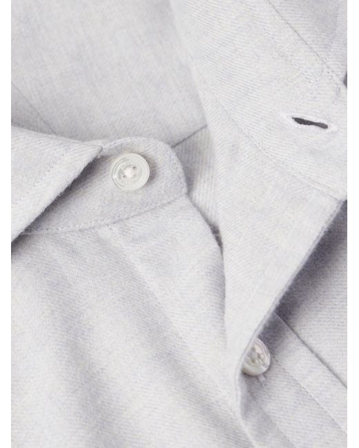 Camicia di Dunhill in White da Uomo