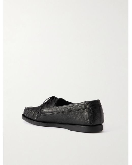 Scarpe Da Barca di Saman Amel in Black da Uomo