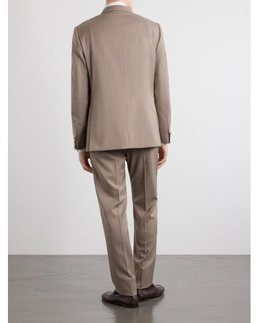 Caruso Natural Norma Wool Suit Jacket for men