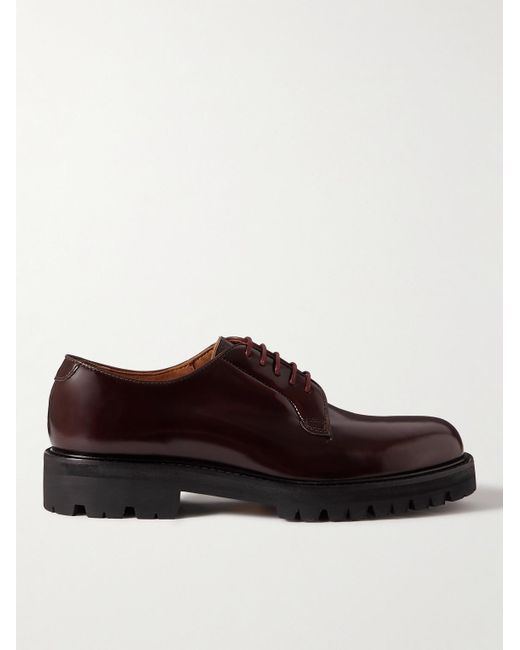 Mr P. Brown Jacques Leather Derby Shoes for men