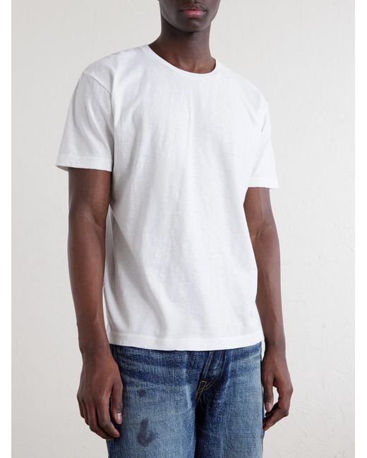Fullcount White Two-Pack Cotton-Jersey T-Shirt for men