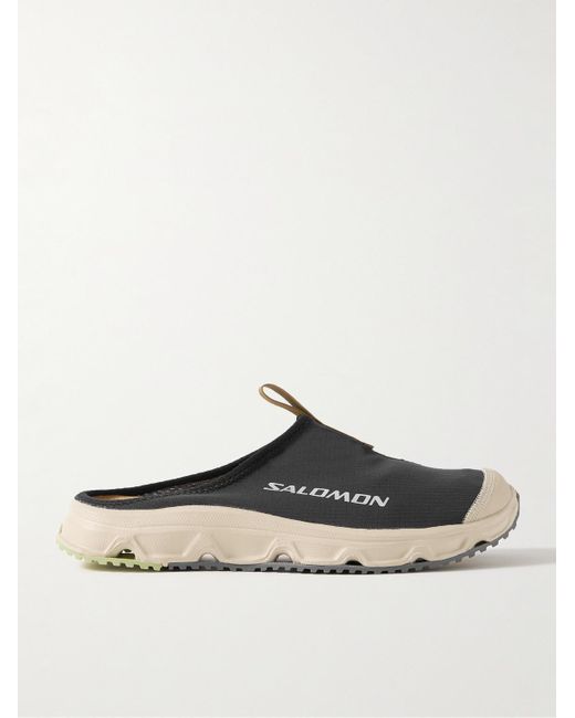 Salomon White Rx Slide 3.0 Ripstop And Mesh Slip-on Sneakers for men