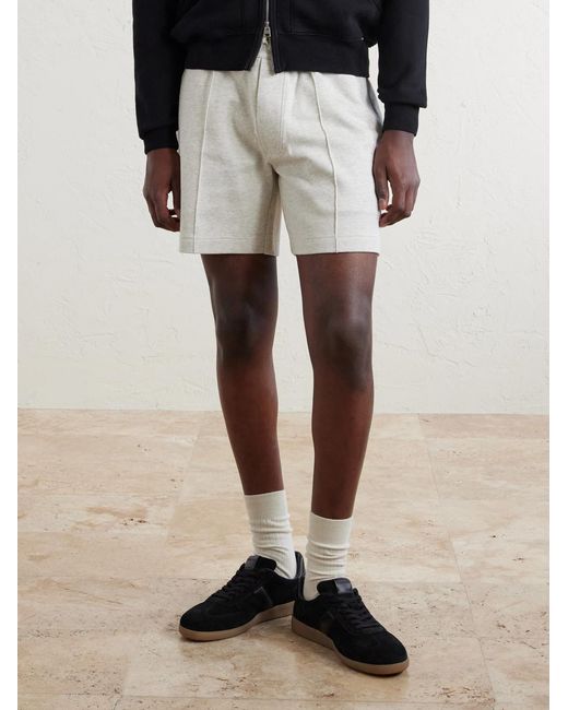 Tom Ford Black Archer Suede Leather Sneakers for men