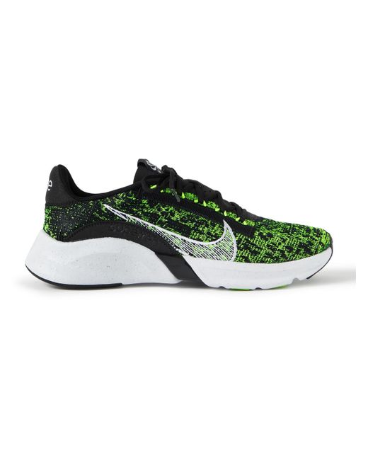 Nike Rubber Superrep Go 3 Next Nature Flyknit Sneakers in Green for Men ...