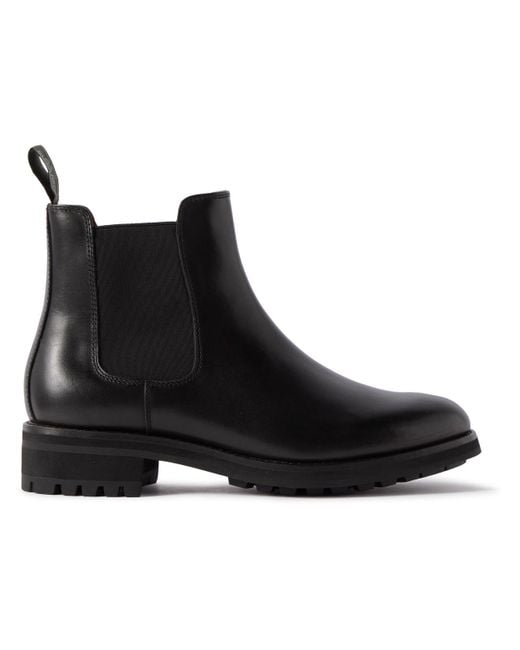 ralph lauren black chelsea boots