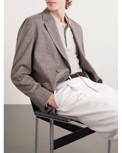 NN07 White Emerson 6605 Wool Polo Shirt for men
