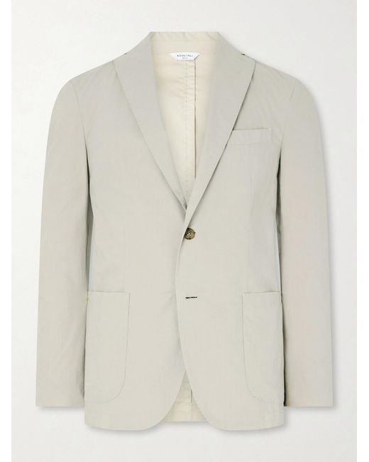Boglioli Natural Kei Cotton-Blend Suit Jacket for men