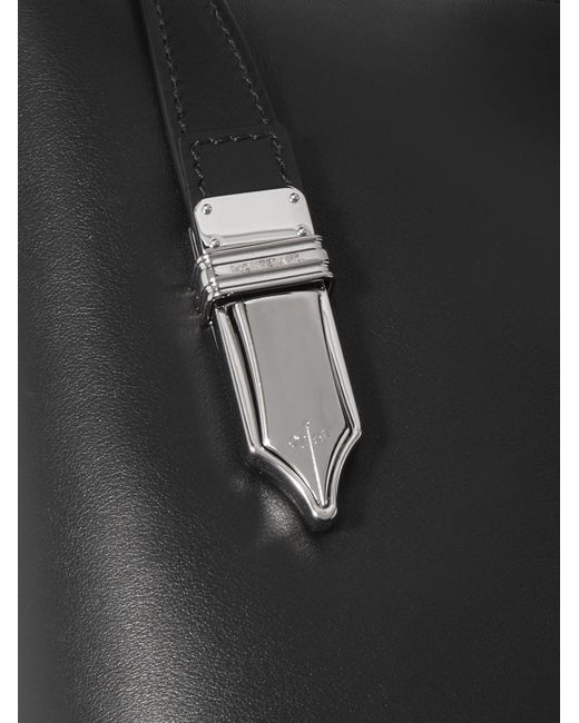 Montblanc Black Soft Leather Tote Bag for men