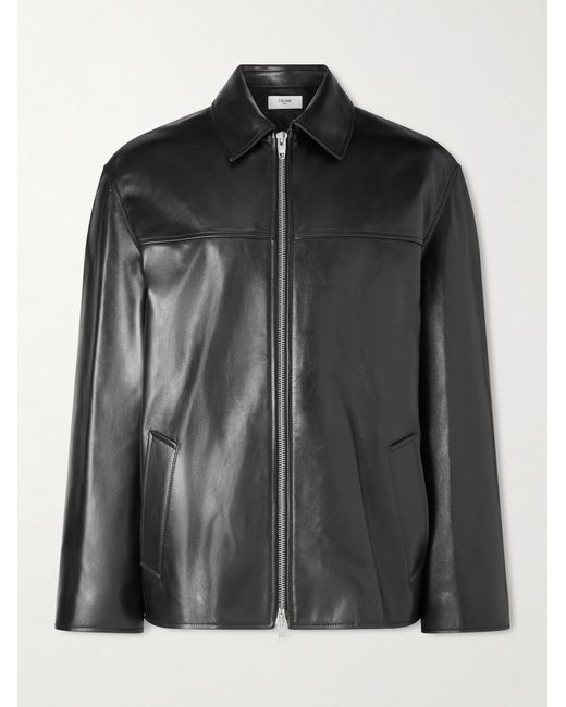 Céline Lederjacke in Black für Herren