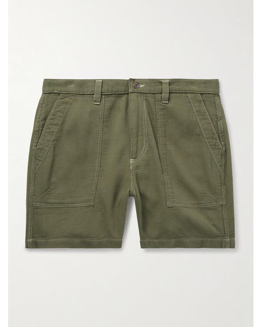 Shorts A Gamba Dritta di Corridor NYC in Green da Uomo