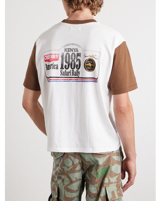 CHERRY LA Natural Safari Cotton-Jersey T-Shirt for men
