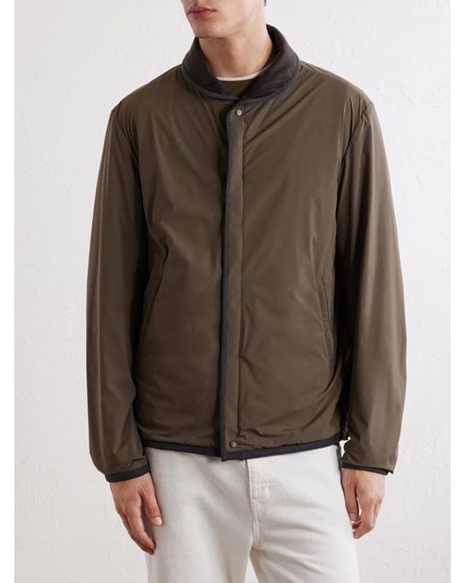 Sease Brown Jib Set Reversible Shell Jacket for men