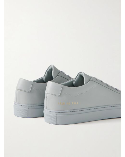 Common Projects Gray Original Achilles Leather Sneakers for men