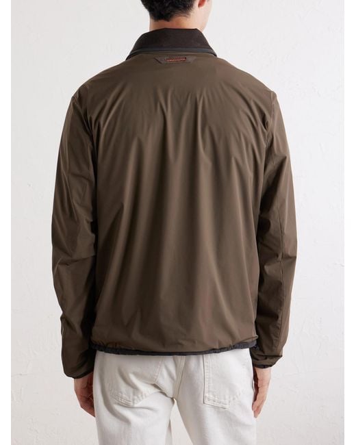 Sease Brown Jib Set Reversible Shell Jacket for men
