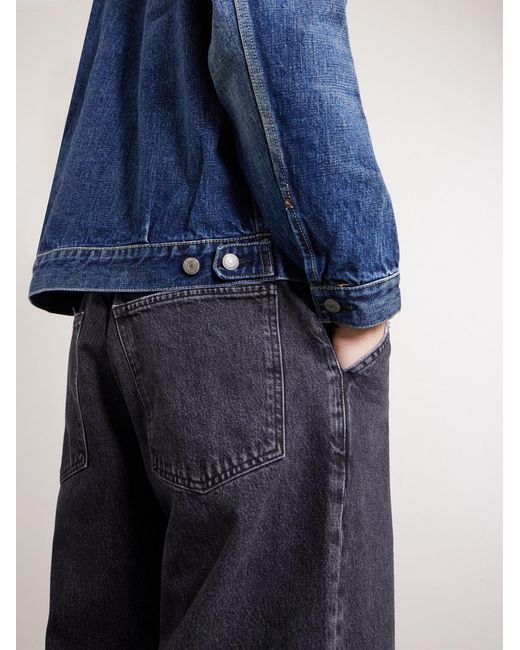 Fullcount Blue Type 2 Fear Of The Dark Selvedge Denim Jacket for men