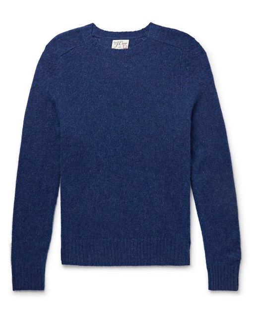 J.Crew Blue Wool Sweater for men