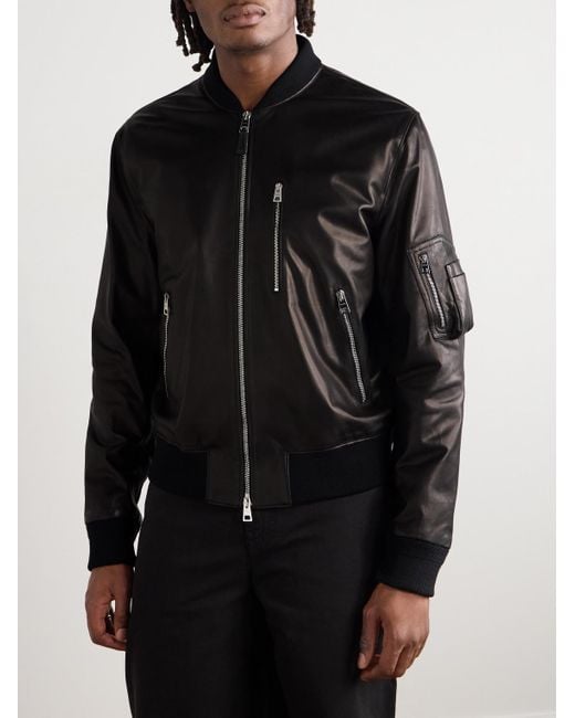 Givenchy Black Aviator Jacket for men