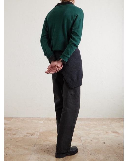 Enfants Riches Deprimes Green Logo-Print Cotton-Jersey T-Shirt for men