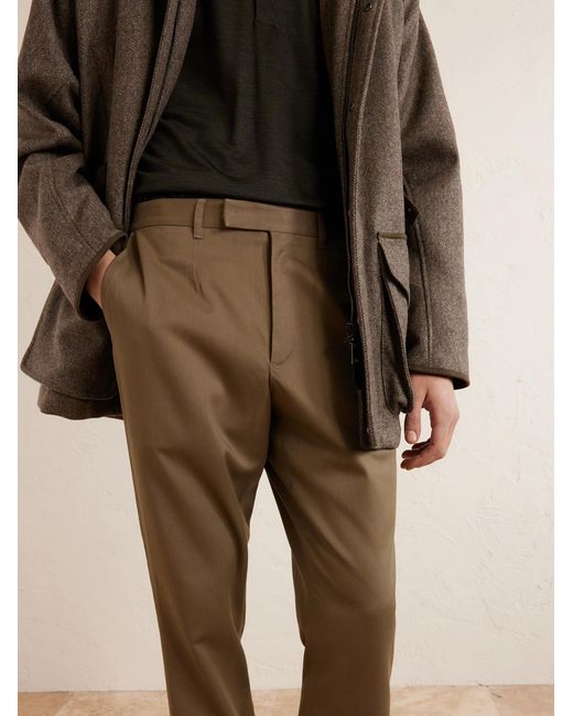 James Purdey & Sons Natural Straight-Leg Stretch-Lyocell Twill Chinos for men