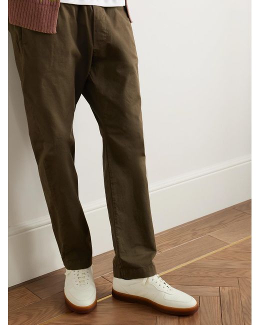 Officine Creative White Asset 001 Deerskin Sneakers for men