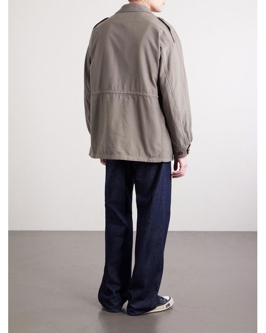 Visvim Brown Achse Cotton-blend Field Jacket for men