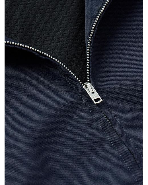 Acne Blue Olando Twill Blouson Jacket for men
