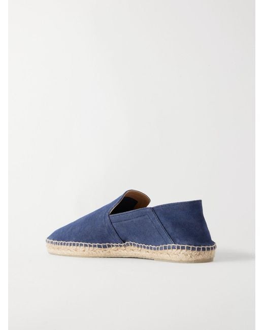 Castaner Blue Parker Canvas Espadrilles for men