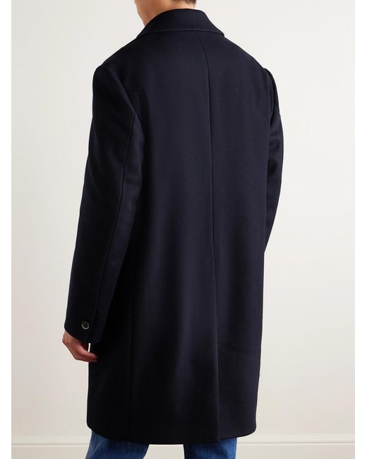 Barena Blue Baron Wool-Blend Coat for men