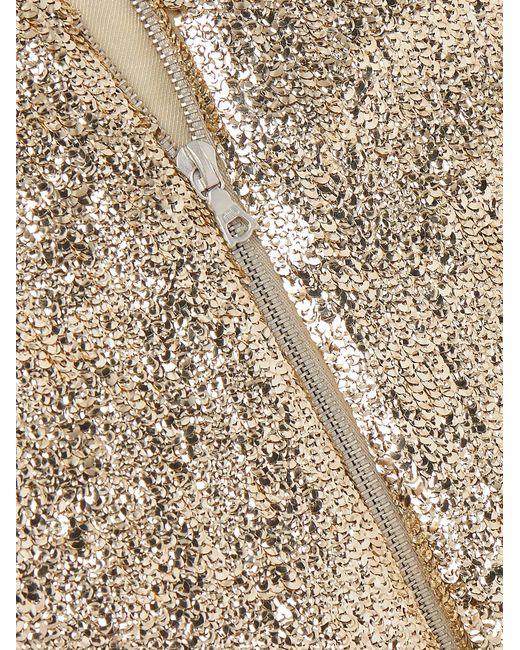 Dries Van Noten Natural Sequinned Crepe Bomber Jacket for men