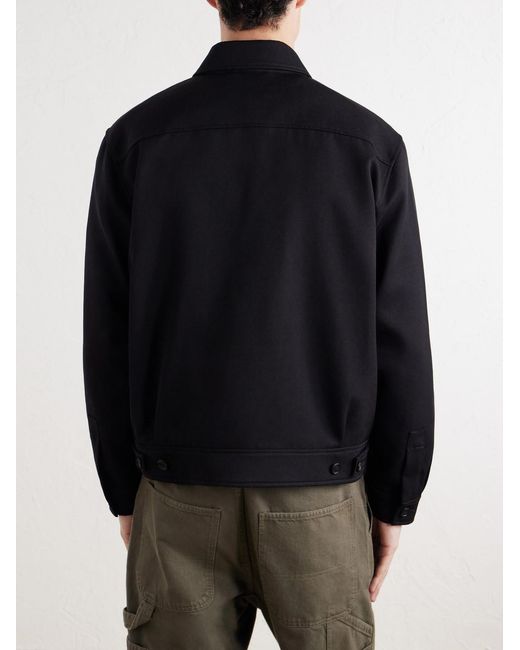 Nili Lotan Black Fitzroy Virgin Wool Jacket for men