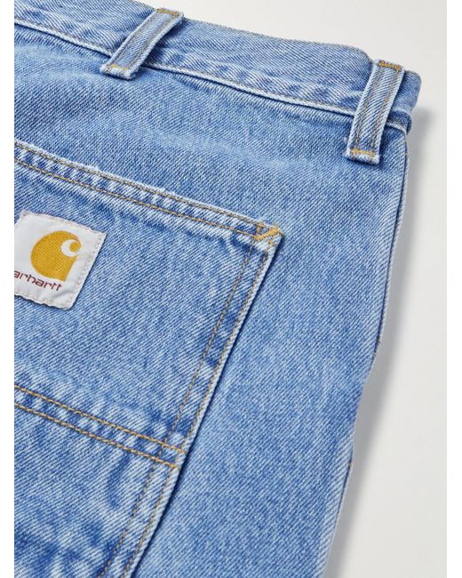 Jeans a gamba dritta Single Knee di Carhartt in Blue da Uomo