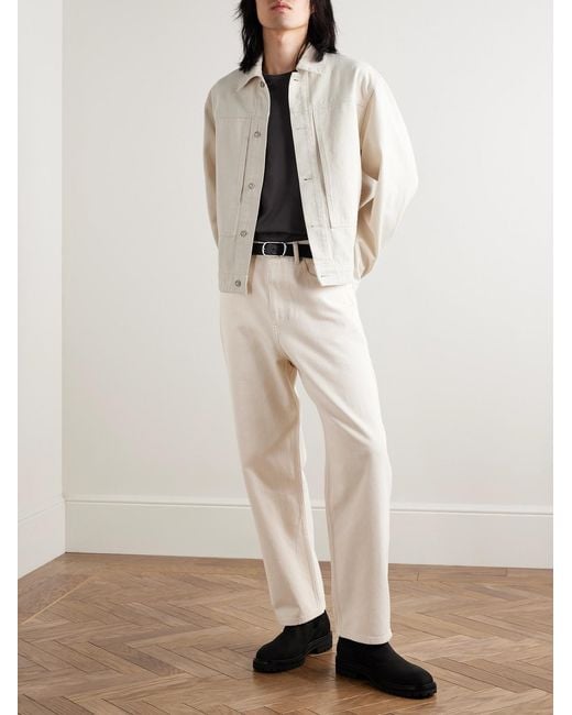 LE17SEPTEMBRE Natural Denim Jacket for men