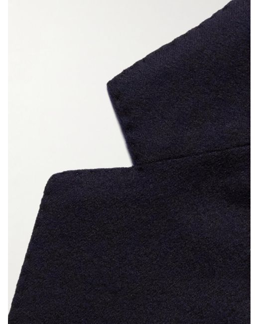 Loro Piana Blue Rivoli Storm System Cashmere-Blend Blazer for men