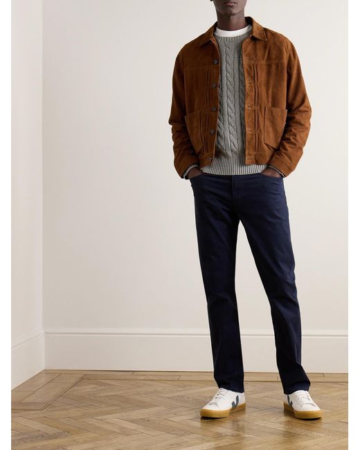 Polo Ralph Lauren Gray Cotton Cable-Knit Sweater for men
