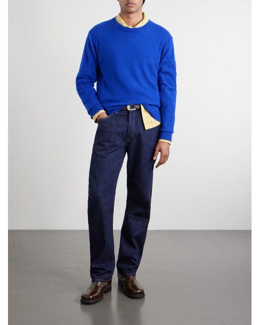 Fullcount Blue 1101Ssw Straight-Leg Selvedge Jeans for men