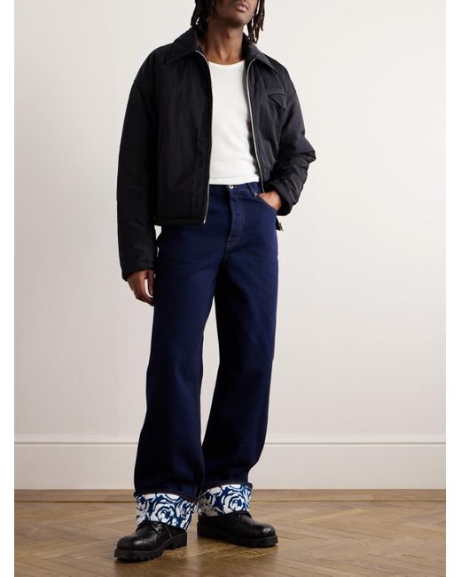 Burberry Blue Wide-leg Jeans for men