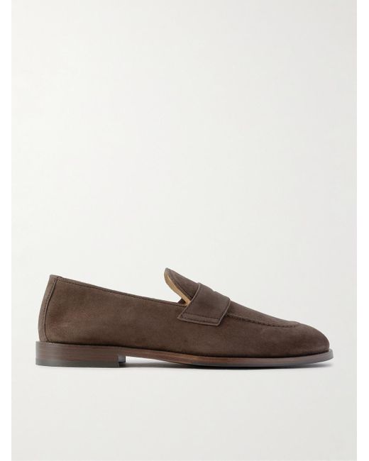 Mocassini di Brunello Cucinelli in Brown da Uomo