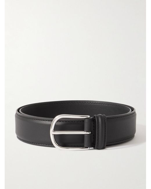 Andersons 3.5cm Leather Belt in Black für Herren