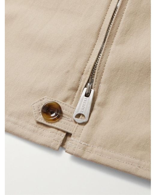 Kapital Natural Kayak Paw-Paw Cotton-Canvas Blouson Jacket for men