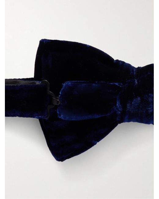 Papillon Preannodato di Tom Ford in Blue da Uomo
