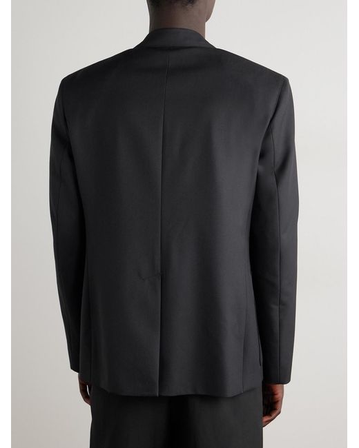 Lemaire Black Twill Blazer for men