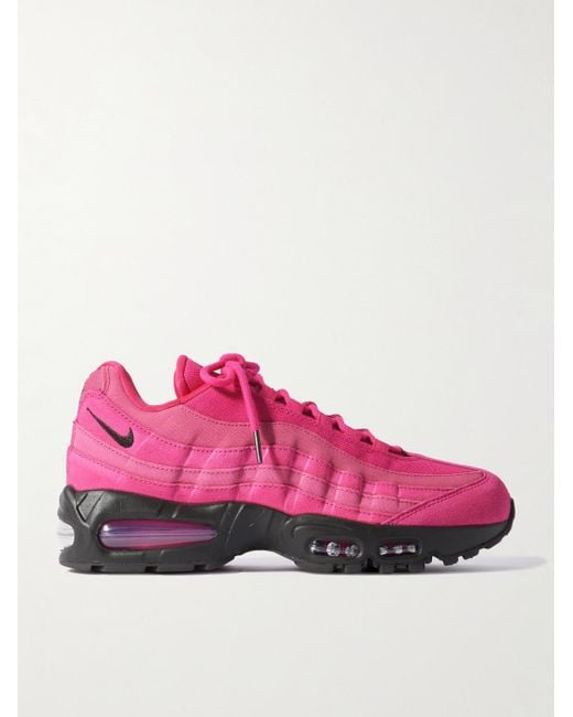 Nike Pink Air Max 95 Og Mesh Sneakers for men