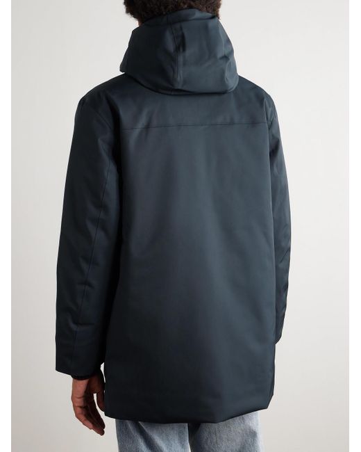 Blake 8240 Padded Recycled-Twill Parka di NN07 in Blue da Uomo