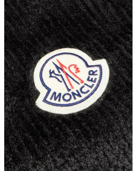 Moncler Black Tejat Reversible Logo-Appliquéd Corduroy And Shell Hooded Down Jacket for men