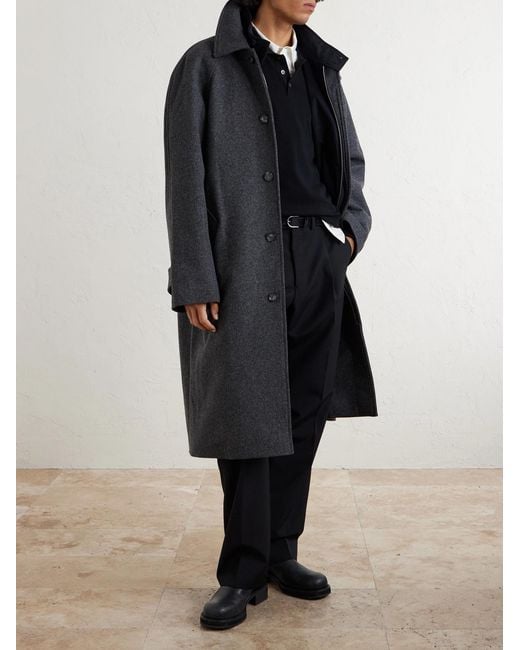A.P.C. Blue Wool Coat for men