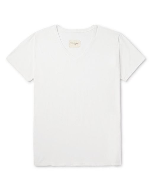 Greg Lauren White Cotton-jersey T-shirt for men