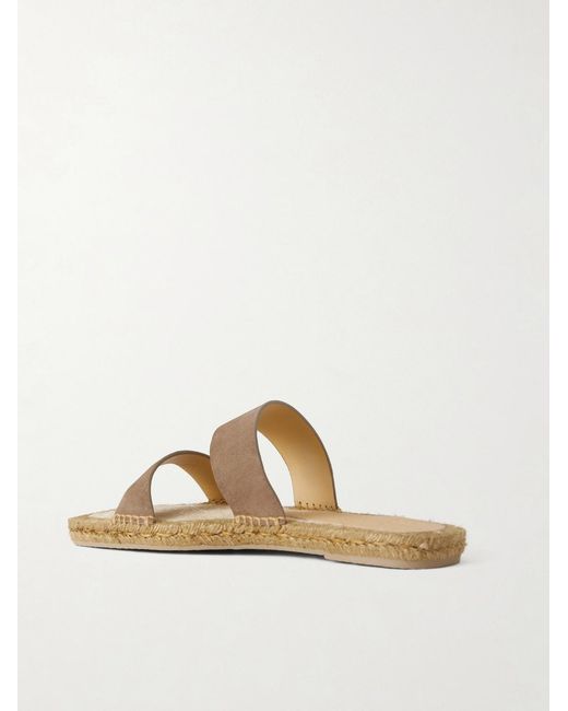 Castaner Brown Kenny Suede Sandals for men