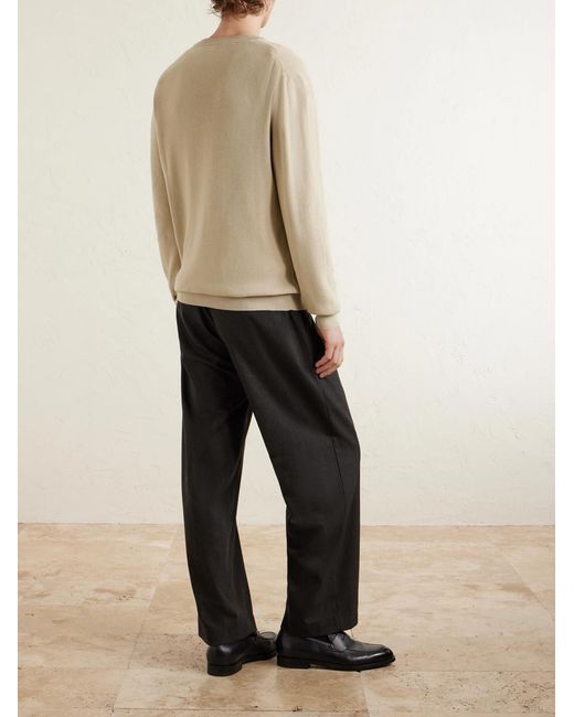 Lardini Natural Cotton Sweater for men