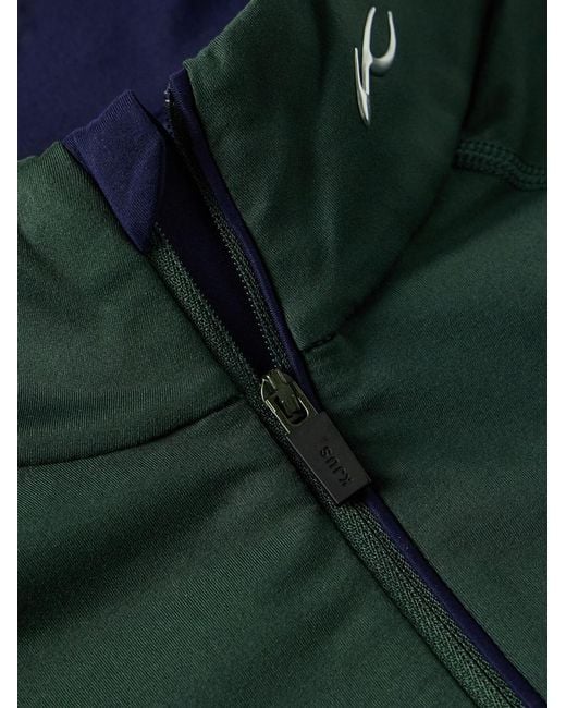 Kjus Green Feel Stretch-jersey Half-zip Ski Mid-layer for men