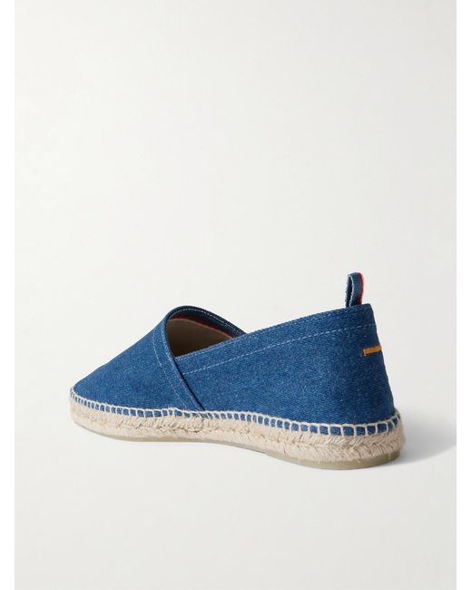 Castaner Blue Pablo Denim Espadrilles for men